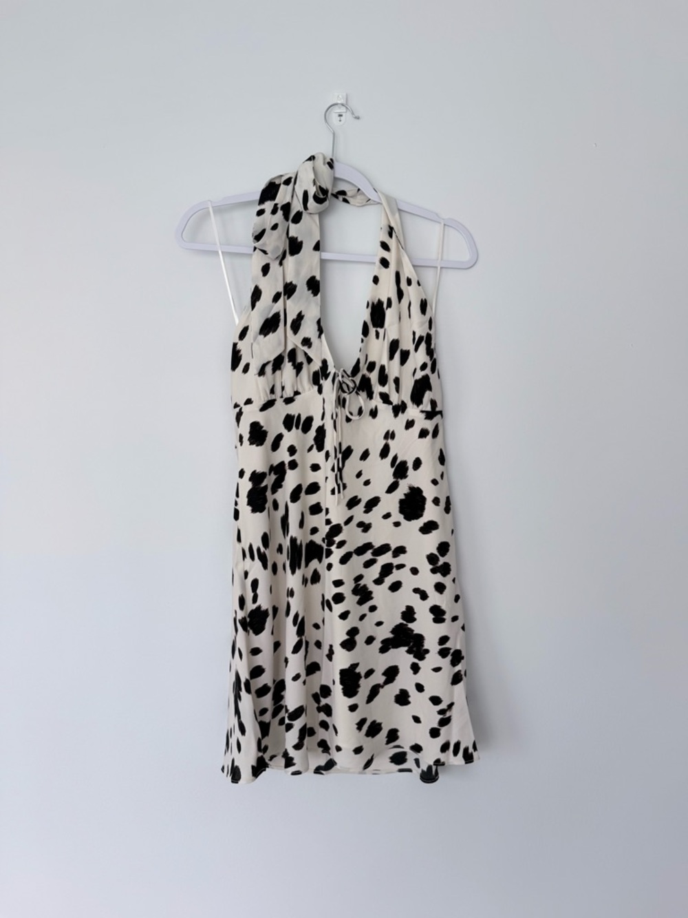 Abercrombie & Fitch pony print mini dress